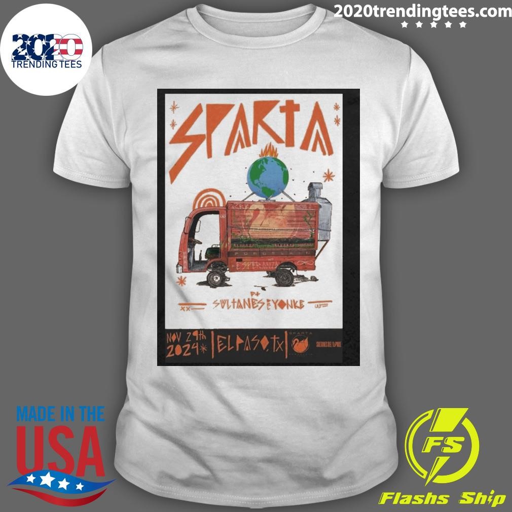 Best Sparta Nov 29 2024 At 11-11 In El Paso Tx Poster T-shirt