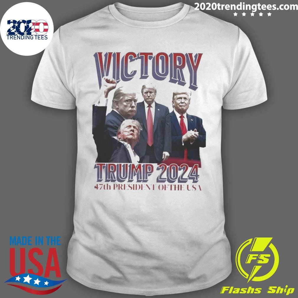 Best Trump Election Victory 47th President Of The USA 2024 Shirt