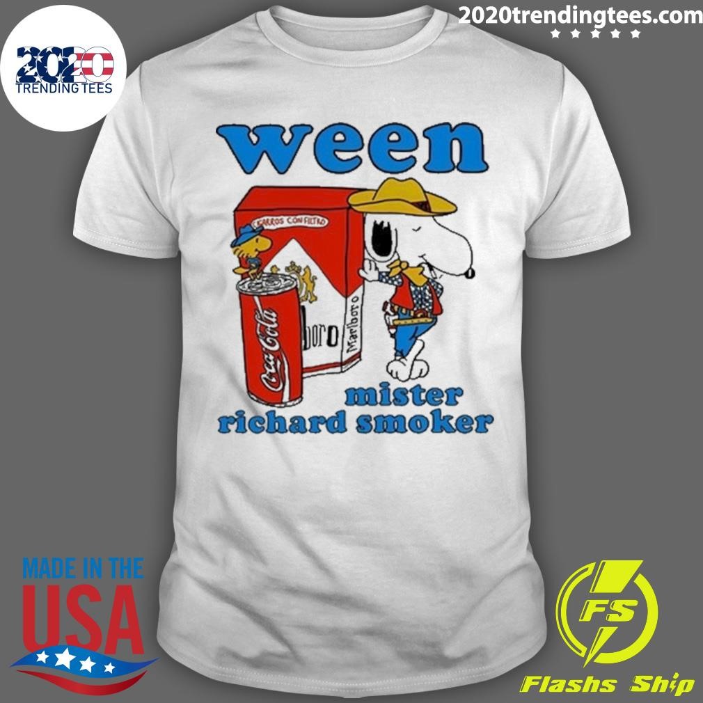 Best Ween Mister Richard Smoker T-shirt