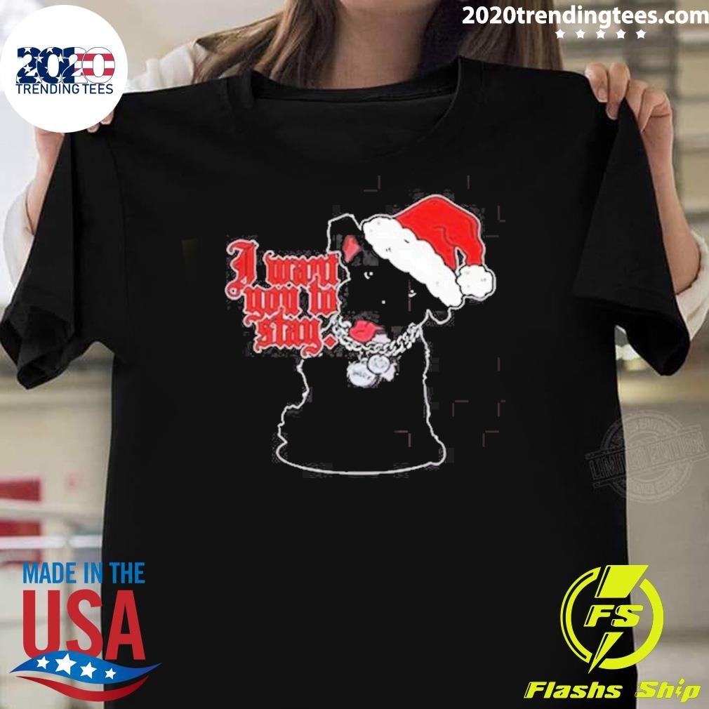 Funny Billie Eilish Shark Holiday Christmas 2024 T-T-Shirt