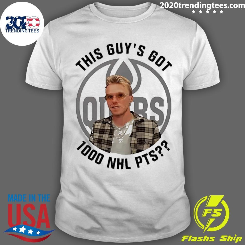 Funny Connor Mcdavid This Guy’s Got 1000 Nhl Pts T-shirt