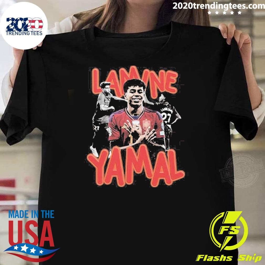 Funny Lamine Yamal Euro 2024 T-shirt