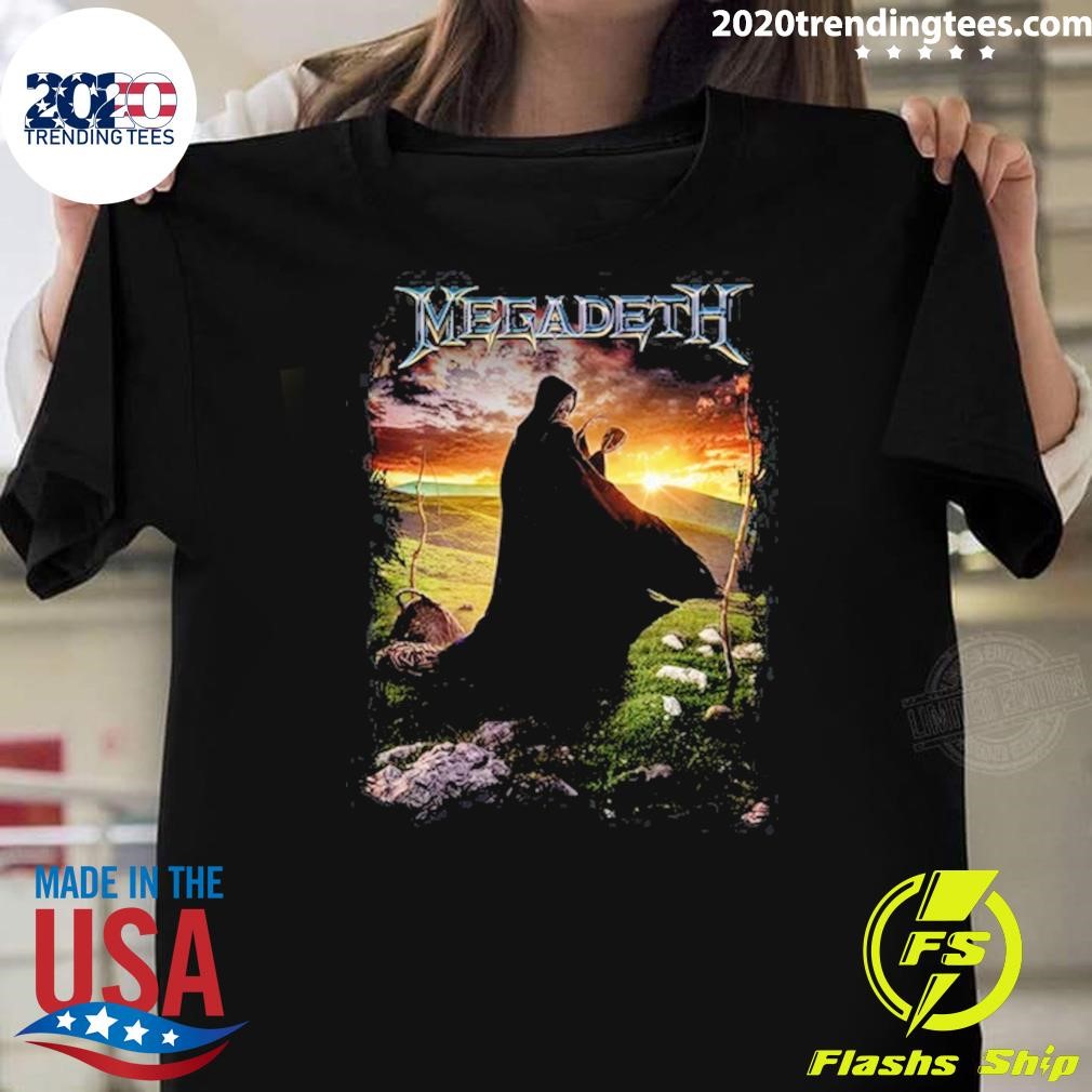 Funny Megadeth Youthanasia 30th Anniversary Reaper 2024 T-shirt