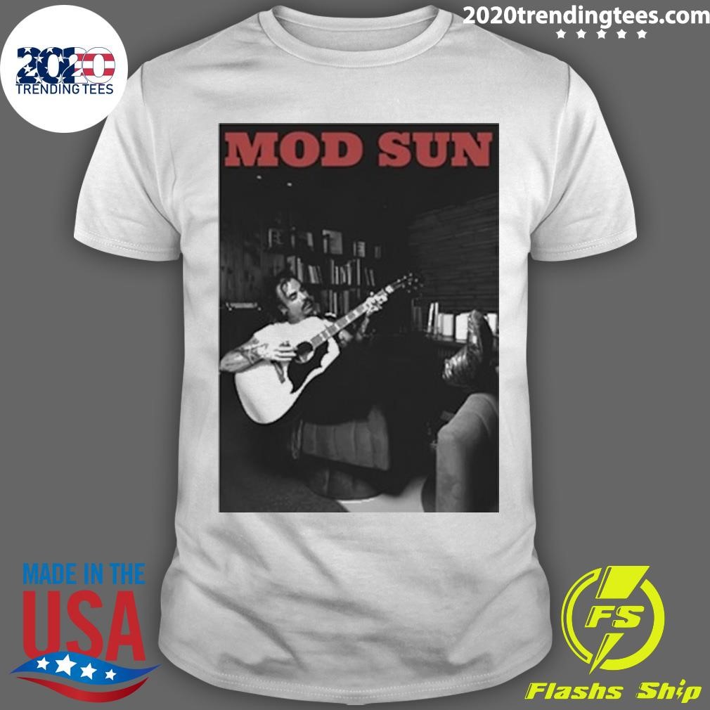 Funny Mod Sun Studio Photo T-shirt