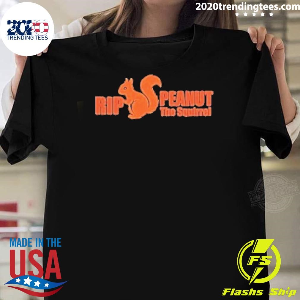 Funny Rip Peanut The Squirrel 2024 T-shirt