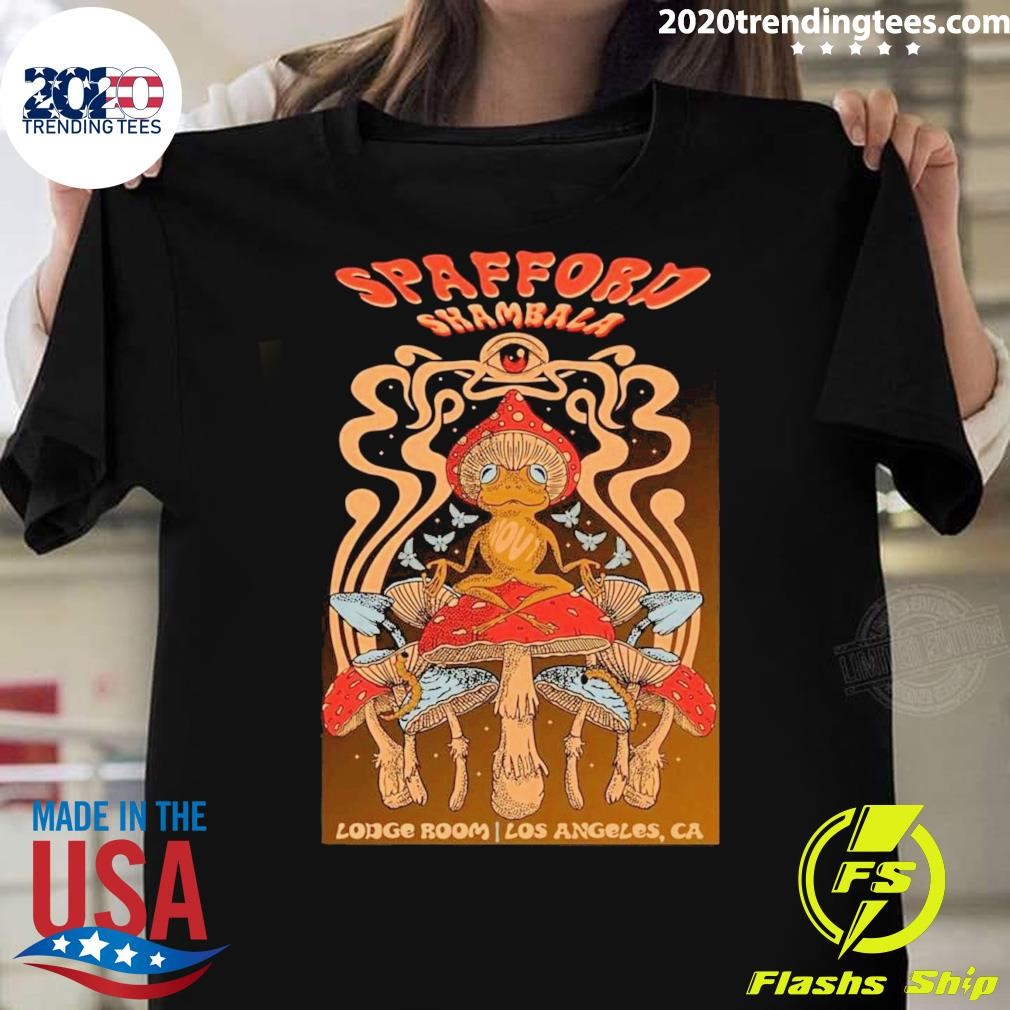 Funny Spafford Los Angeles, Ca Lodge Room November 1 2024 Poster T-shirt