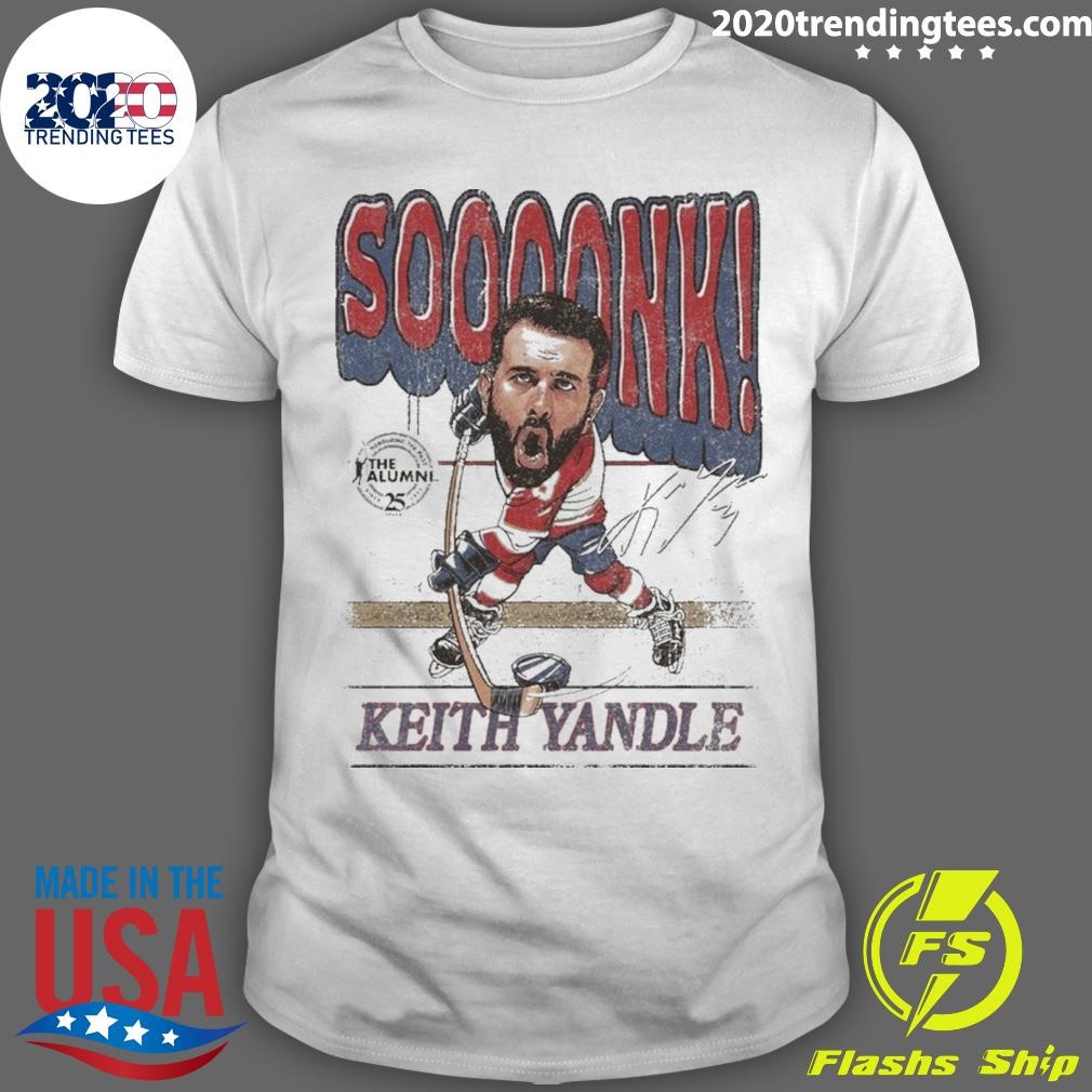 Funny Spittin Chiclets X Nhl Alumni Association Keith Yandle Sonk T-shirt