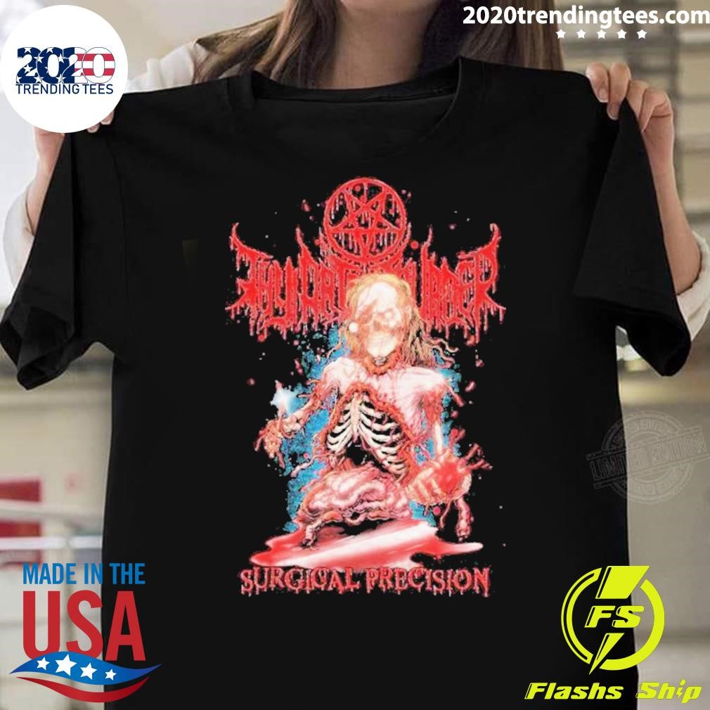 Funny Surgical Precision Skeleton T-Shirt