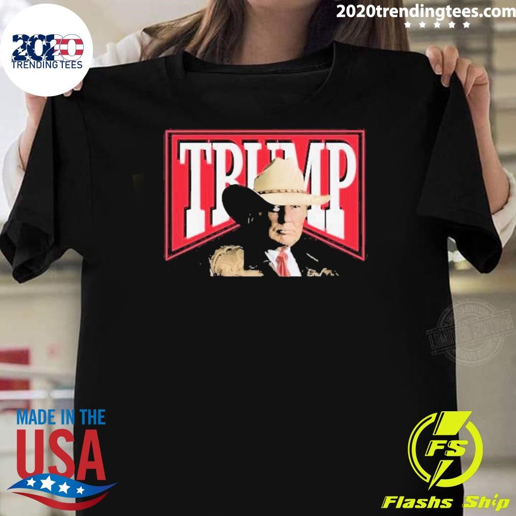 Funny Trump Marlboro Man T-shirt