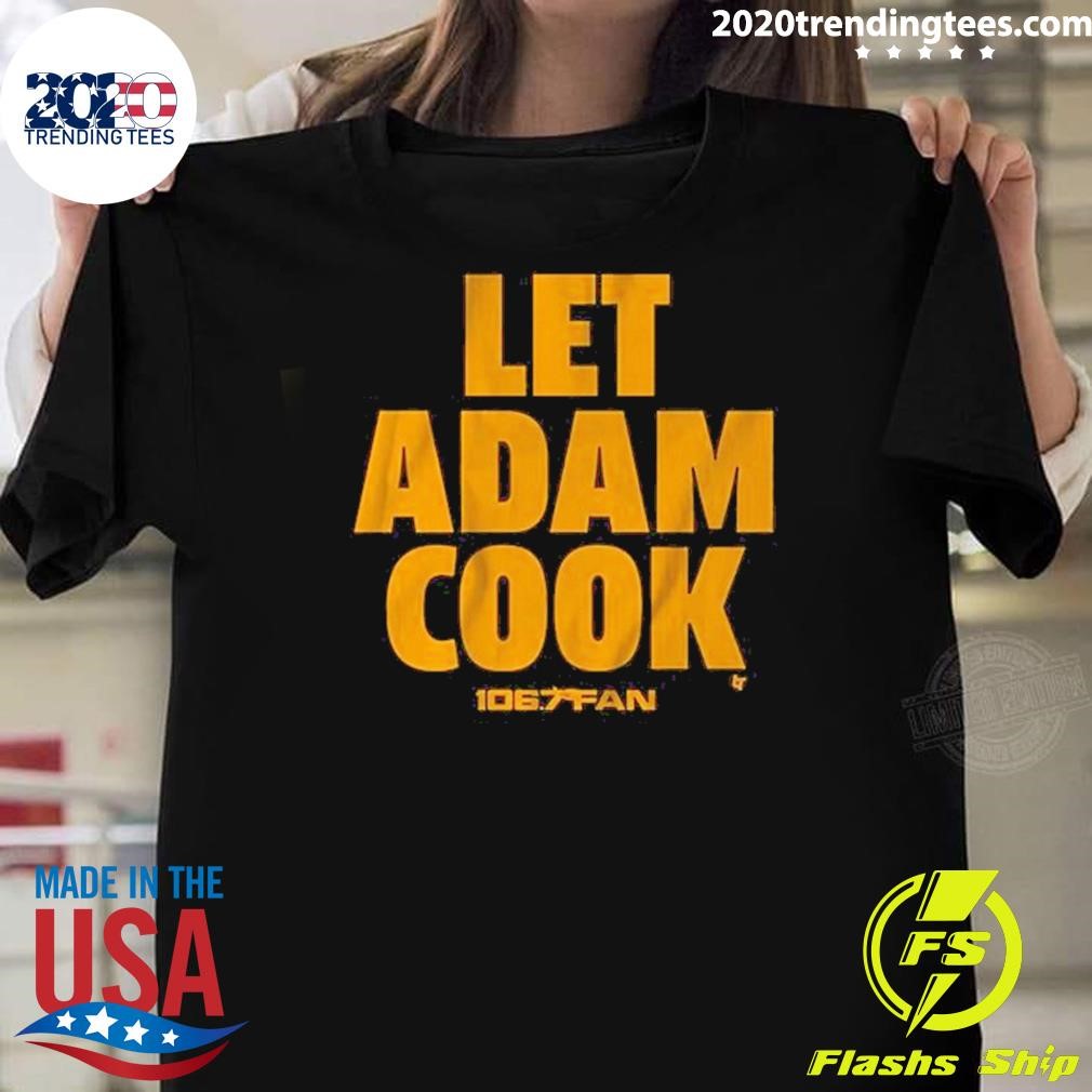 Funny Washington Football Let Adam Cook T-shirt