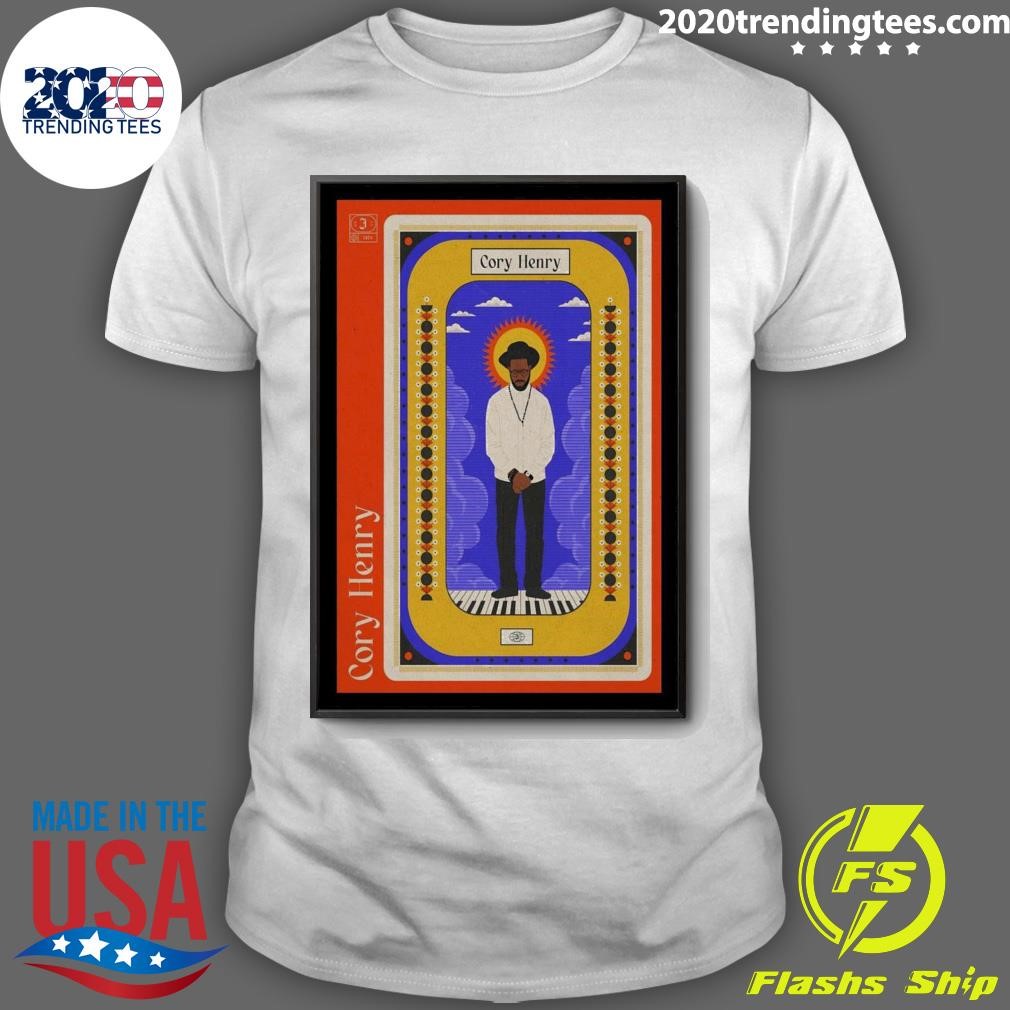 Nice Cory Henry Nov 14-15 2024 At Jassmine in Warsaw Poland Shirt