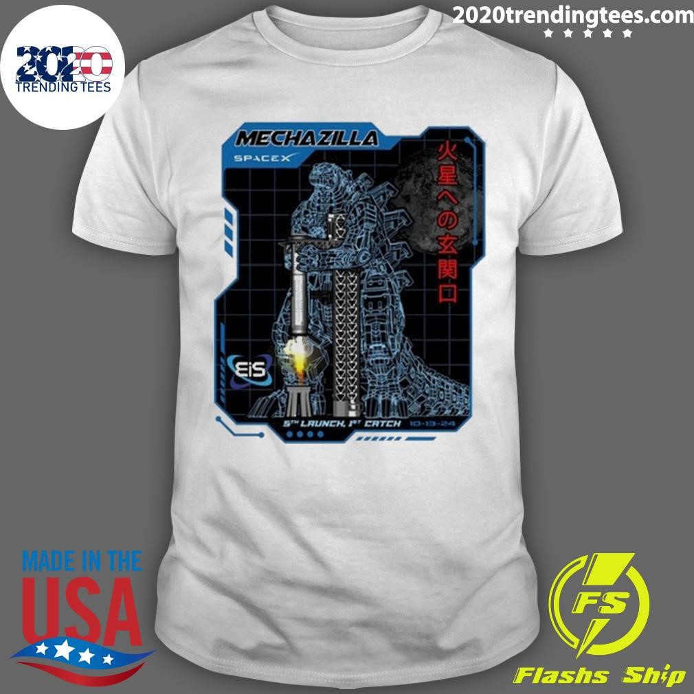 Nice Ellie In Space Mechazilla Booster 12 Catch T-Shirt