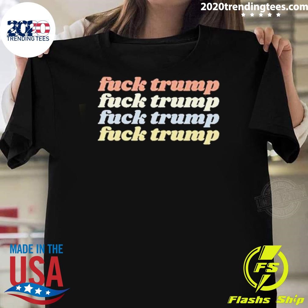 Nice Fuck Trump Vote Kamala 2024 T-shirt