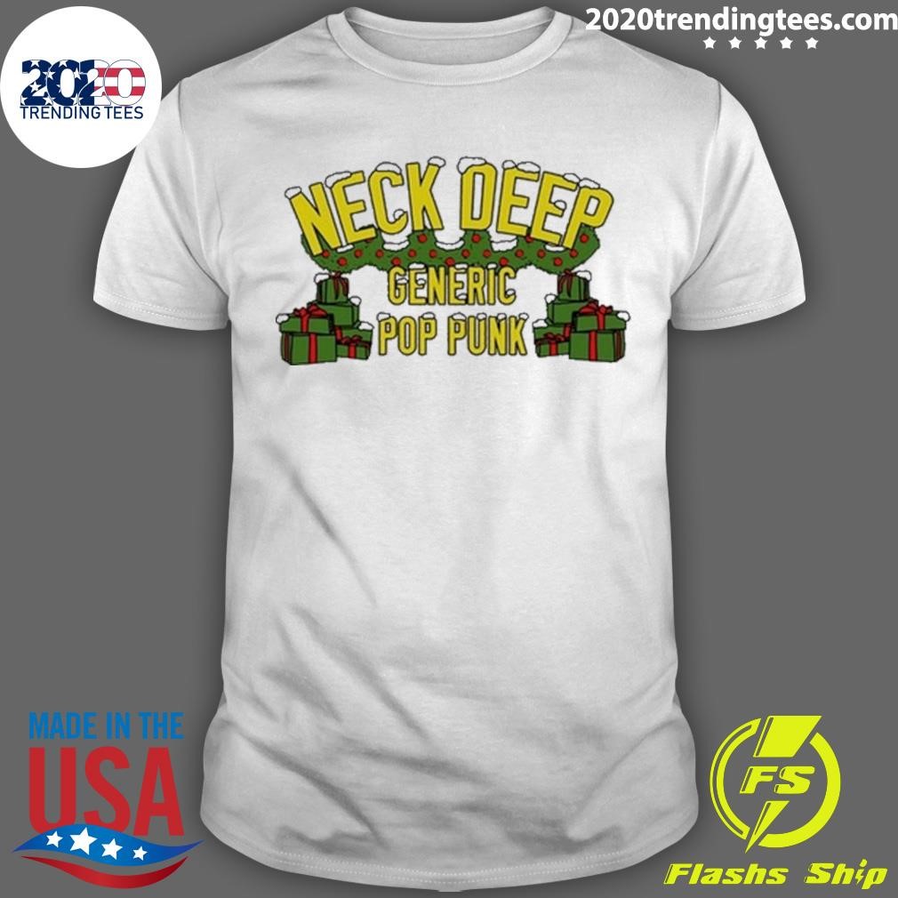 Nice Neck Deep Generic Pop Punk Christmas Edition T-shirt