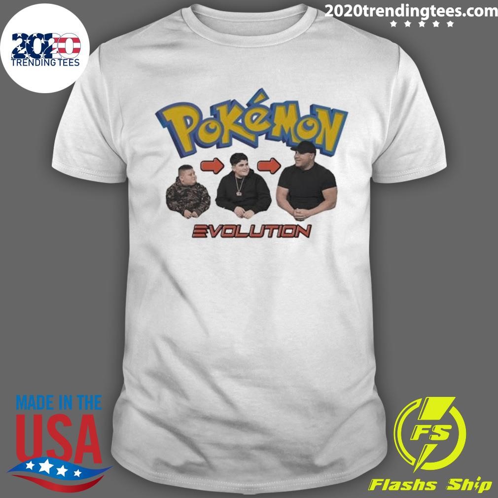 Nice Pokemon Evolution T-shirt