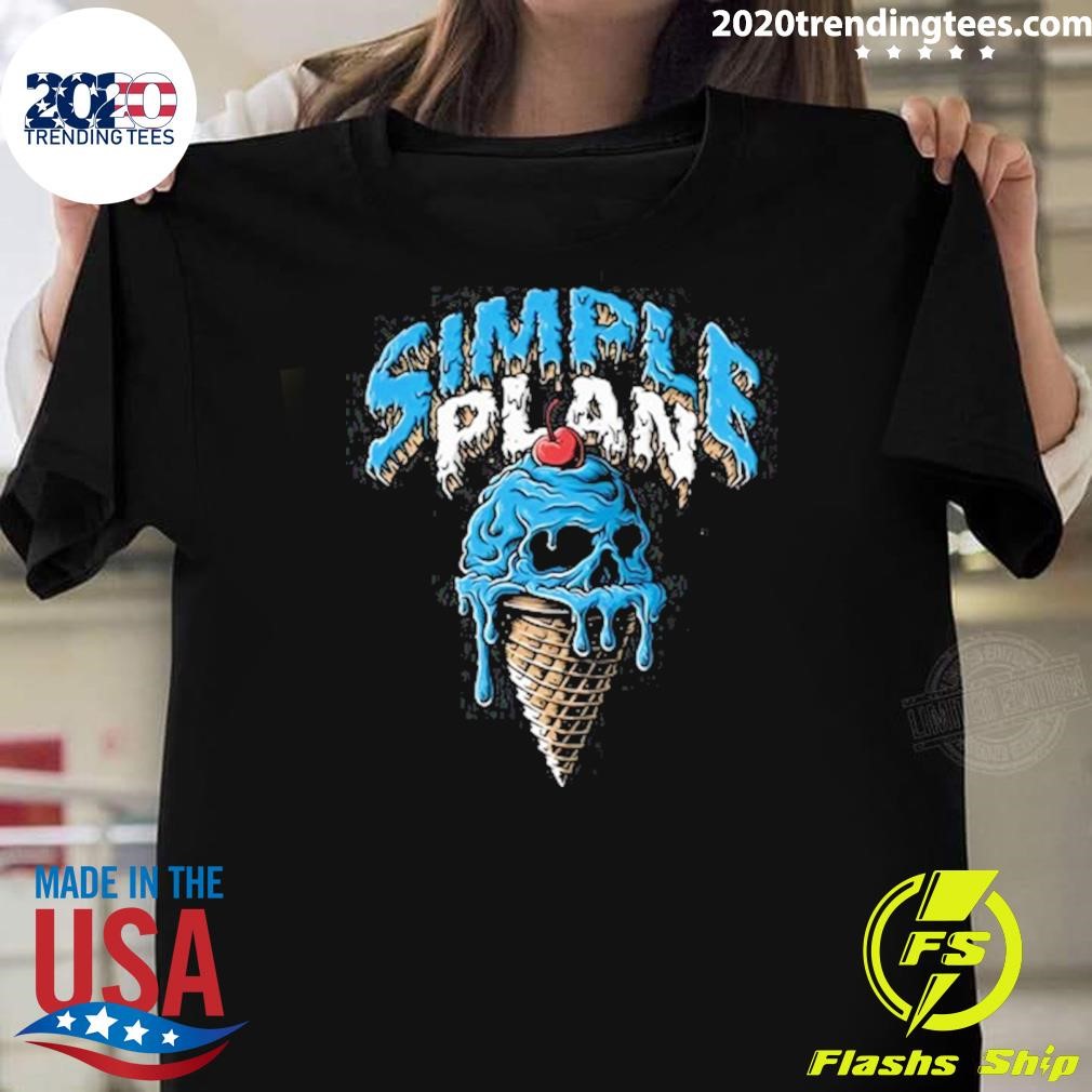 Nice Simple Plan Ice Cream T-shirt