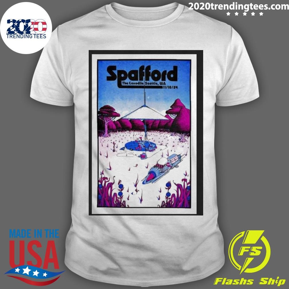 Nice Spafford Seattle WA November 10 2024 Show Poster T-Shirt