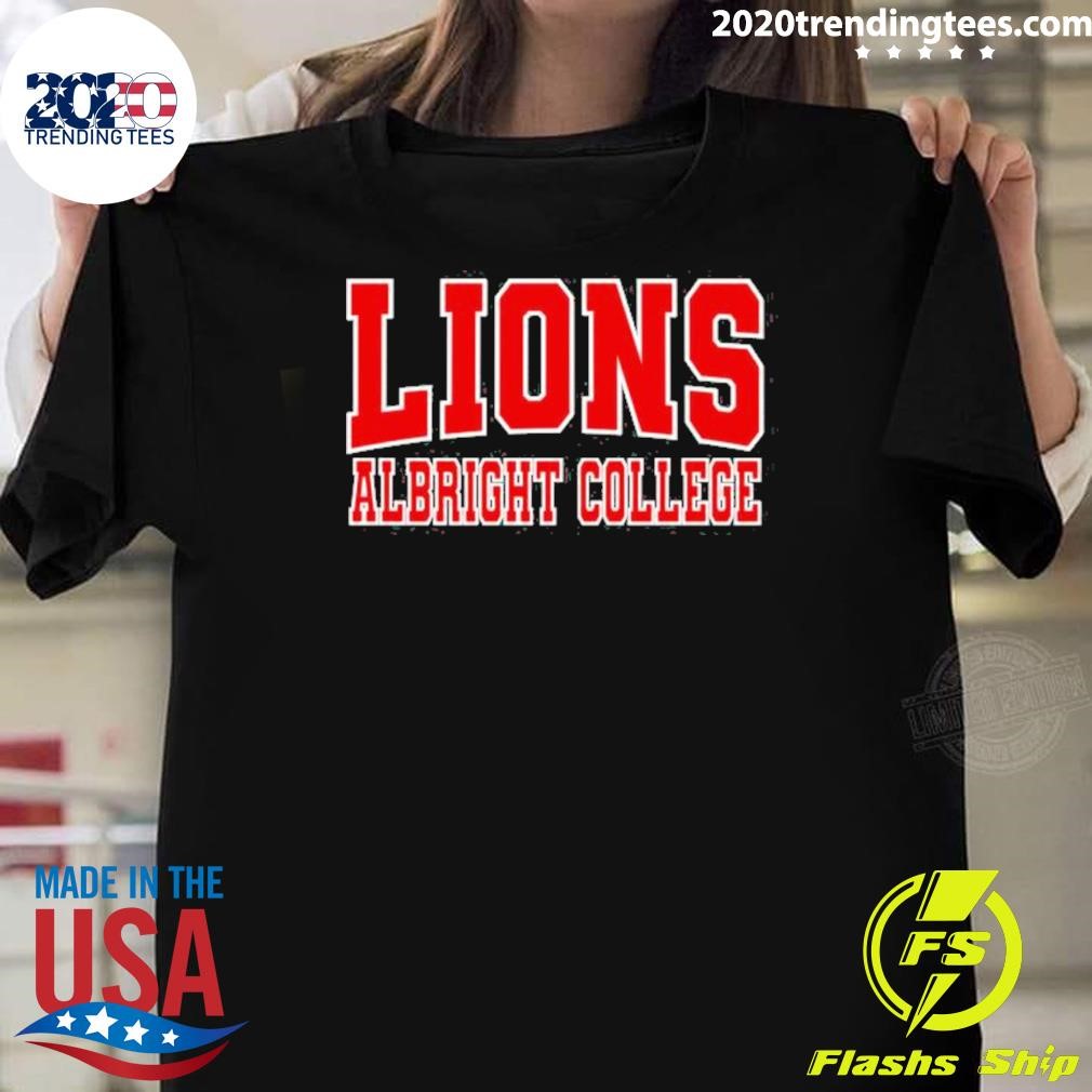 Official Albright College Apparel Sports Fan T-shirt