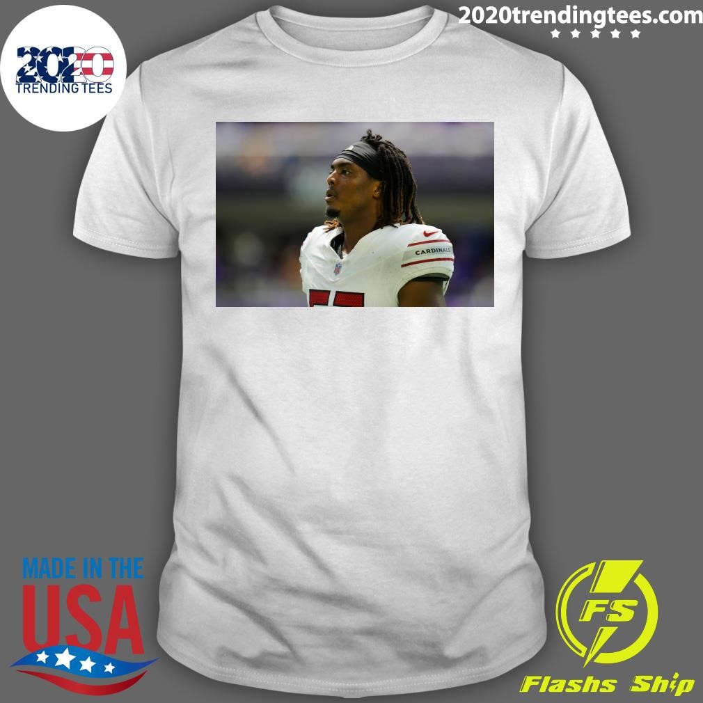 Official Arizona Cardinals linebacker David Anenih T-shirt