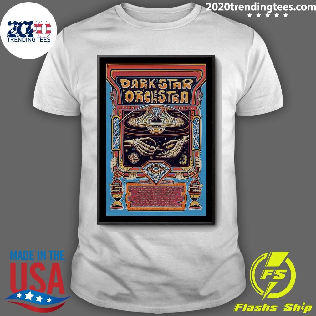 Official Dark Star Orchestra Fall Tour November 2024 T-shirt