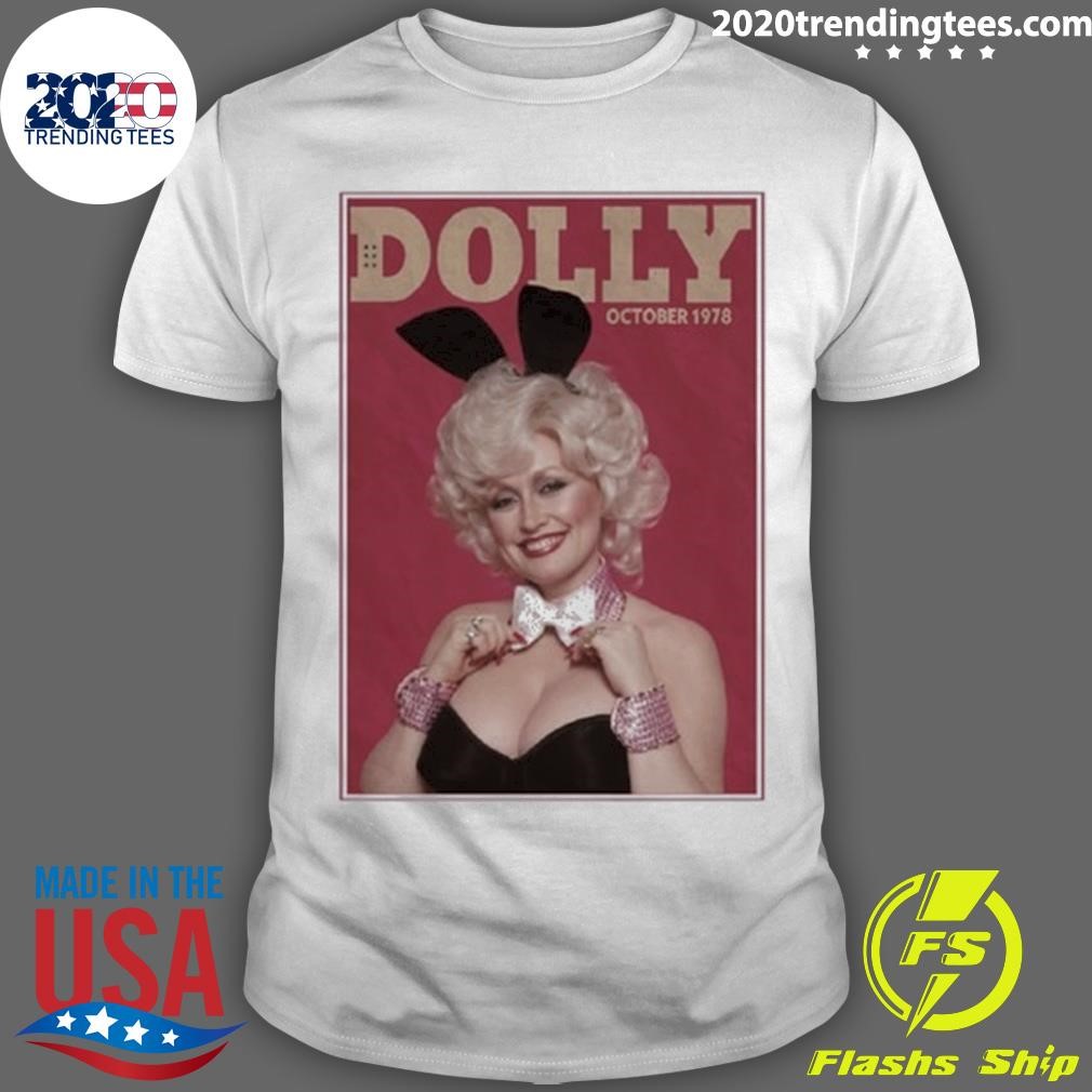 Official Dolly Parton Dolly Bunny White T-shirt