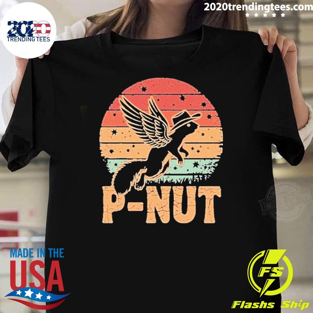 Official Flying Squirrel P’nut Justice For Peanut 2024 T-shirt