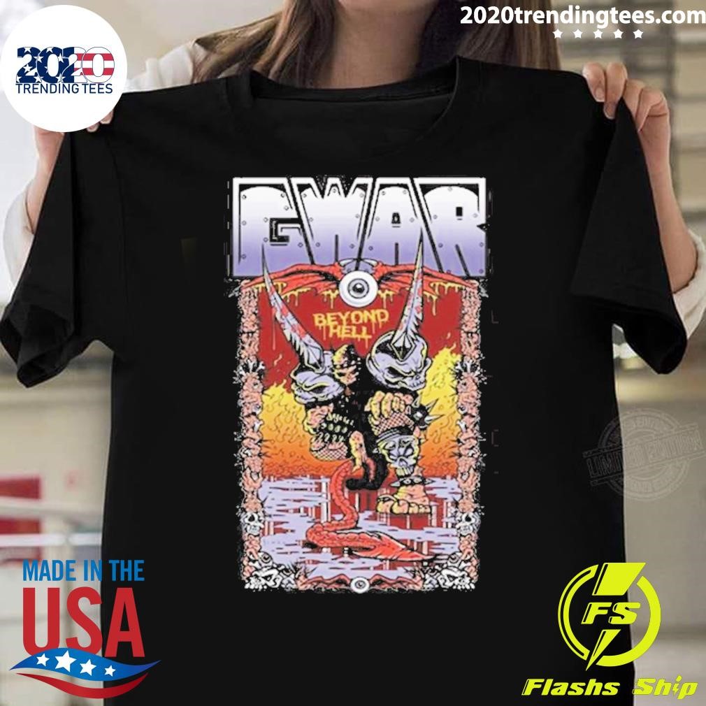 Official Gwar Beyond Hell Oderus 2024 T-shirt