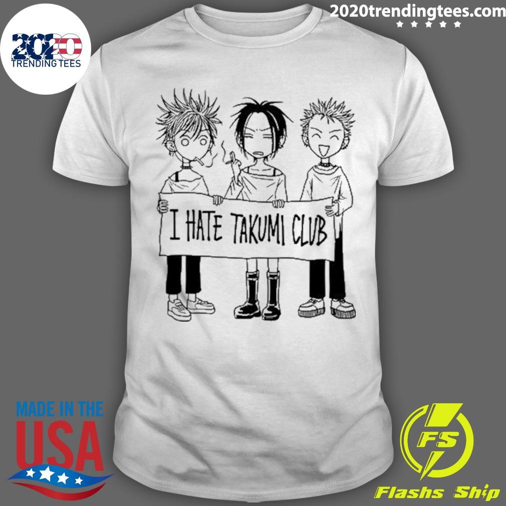 Official I Hate Takumi Club Tee T-Shirt