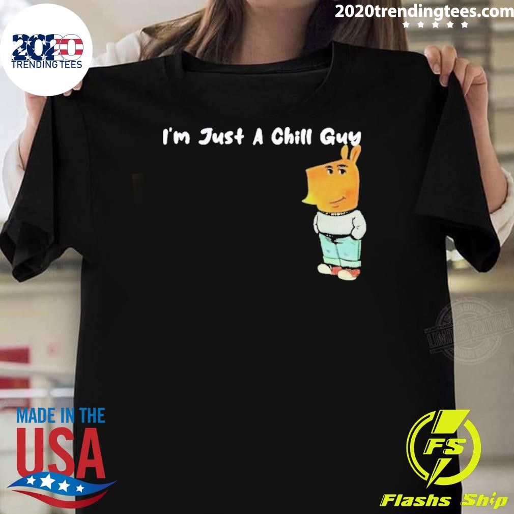 Official I’m Just A Chill Guy Dog T-T-Shirt