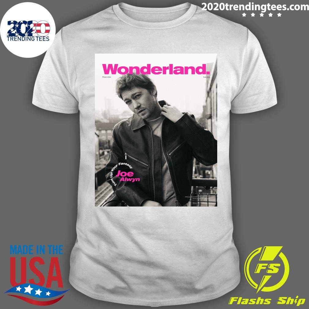 Official Joe Alwyn covers the Winter 2024 issue of Wonderland T-shirt