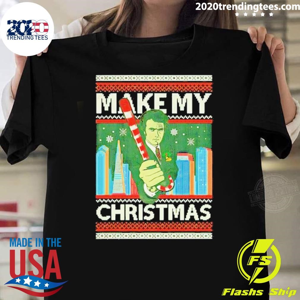 Official Make My Christmas Ugly 2024 T-shirt