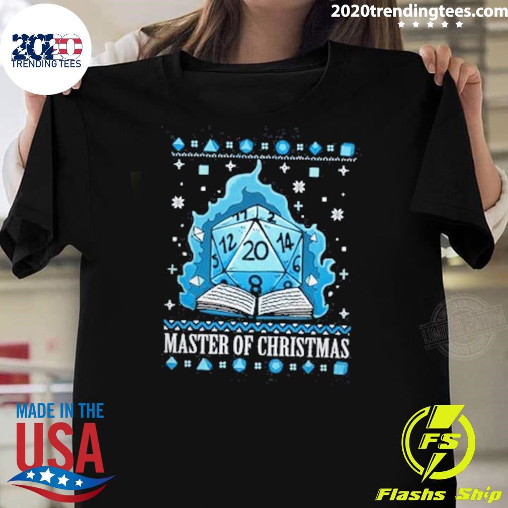 Official Merry Christmas Ugly Christmas Master Of Christmas 2024 T-shirt