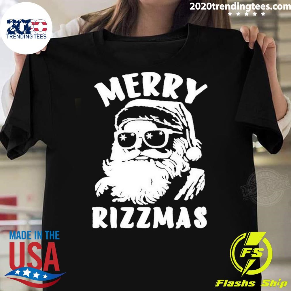 Official Merry Rizzmas Khalen Saunders 2024 T-Shirt