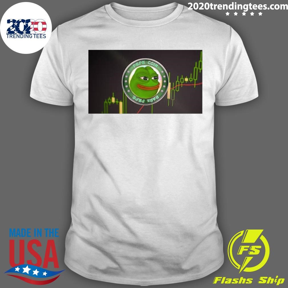 Official Pepe Coin Price Climbs As Bullish T-shirt