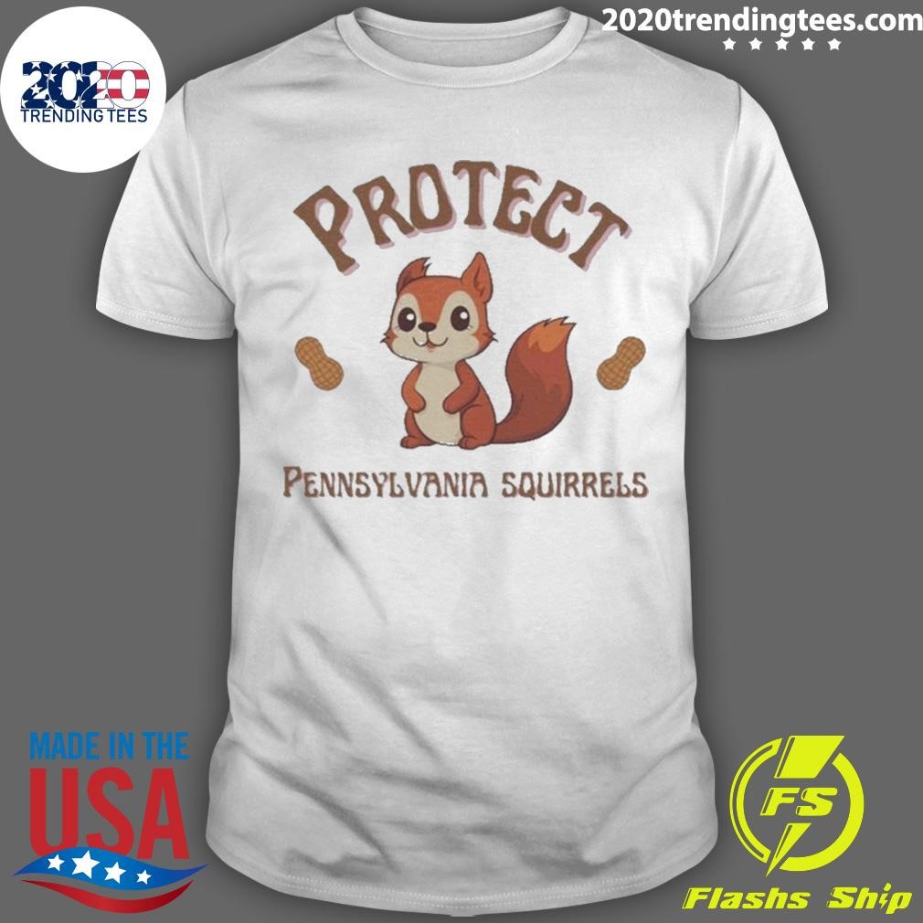 Official Protest Pennsylvania Squirrel 2024 T-shirt