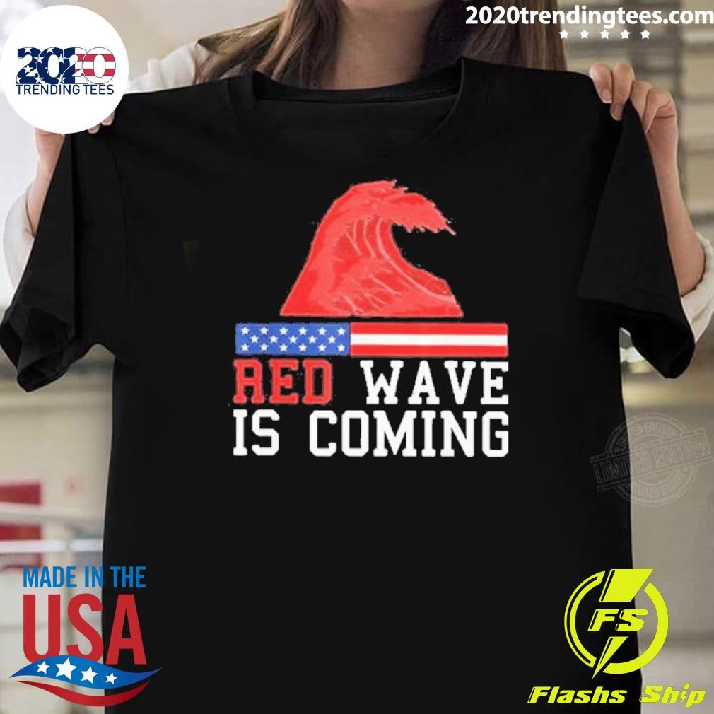 Official Red Wave Is Coming T-Shirt