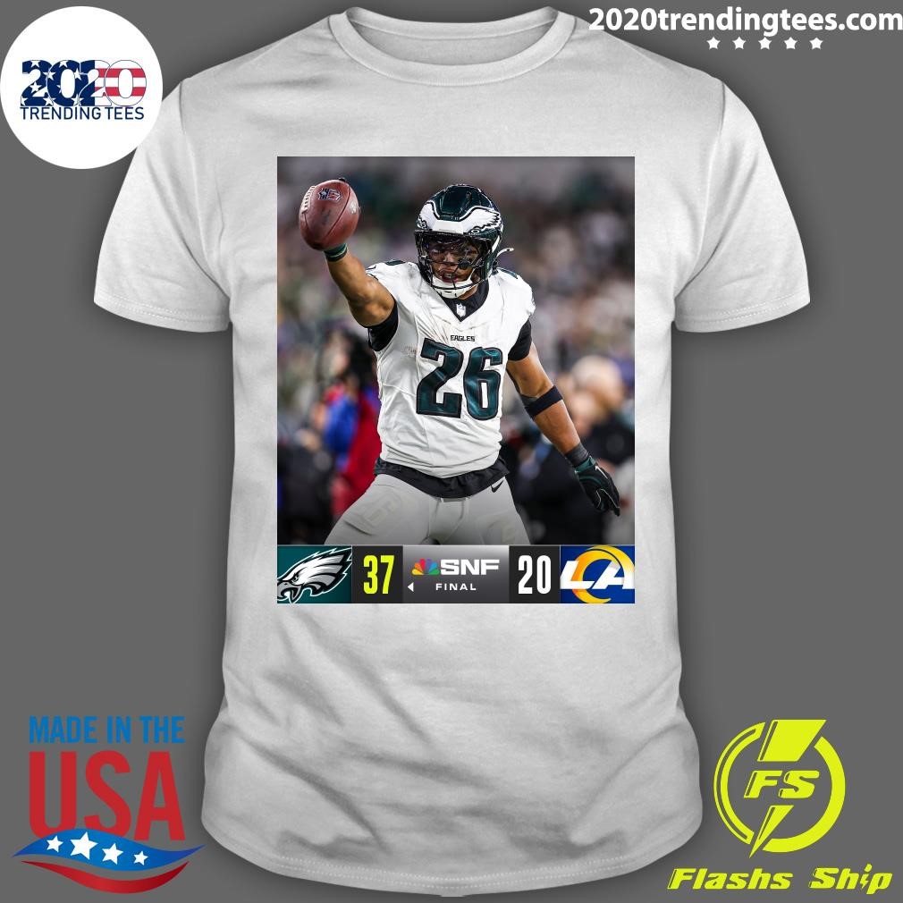 Official Saquon And The Eagles Dominate In Primetime Phivslar T-shirt