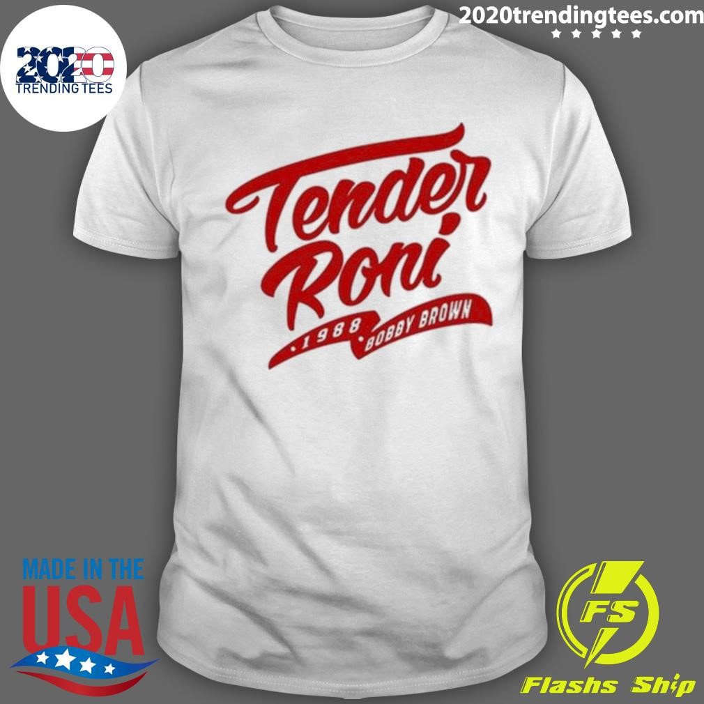 Official Tender Roni 1988 Bobby Brown T-shirt