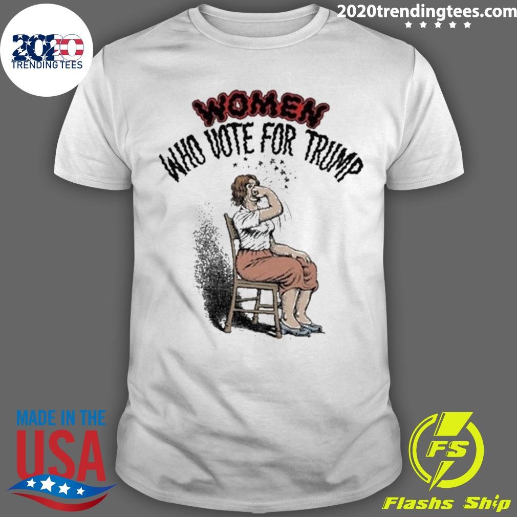 Official Women Who Vote For Trump T-shirt