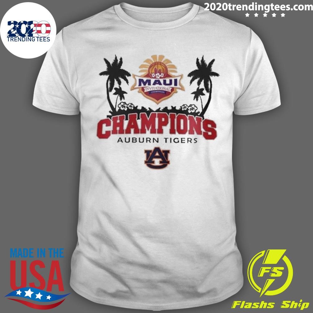 Original Auburn Tigers Champions 2024 Maui Limited Edition T-shirt