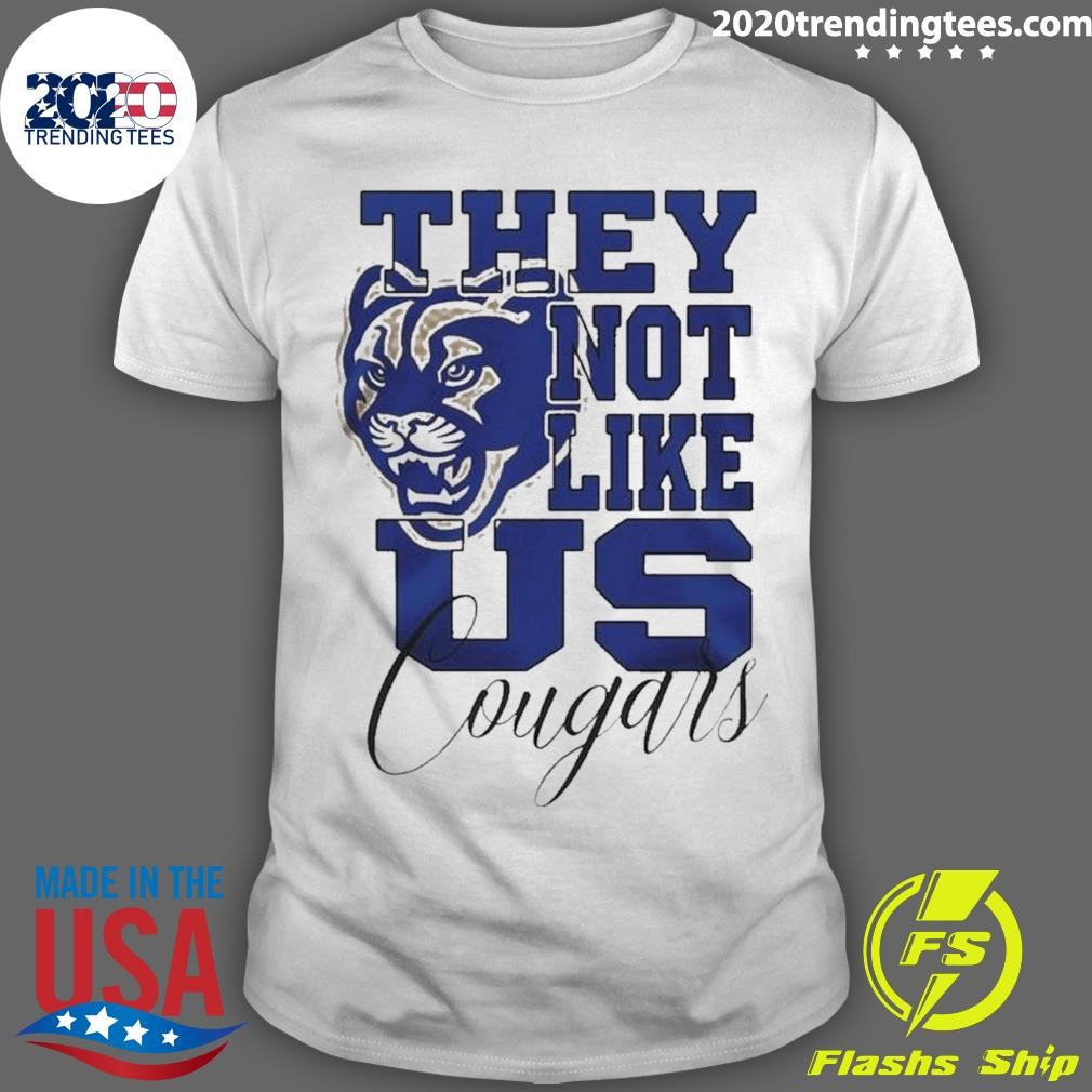 Original Byu Cougars Football Team They Not Like Us Cougars 2024 T-shirt