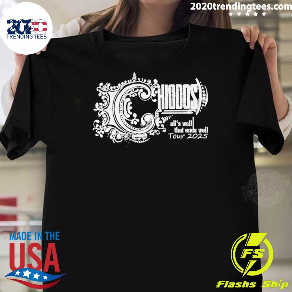 Original Chiodos The 20Th Anniversary All'S Well That Ends Well Tour 2025 Shirt