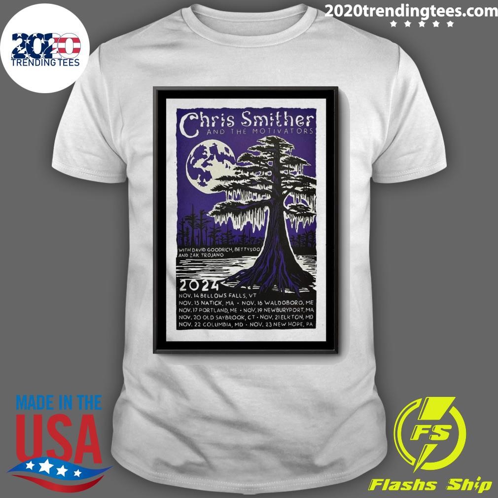 Original Chris Smithers And The Motivators November 2024 T-Shirt