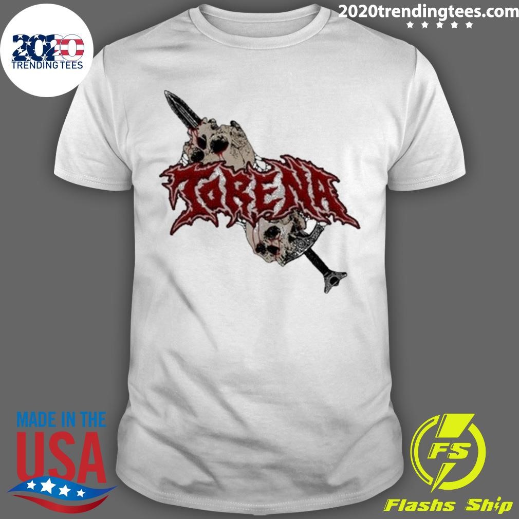 Original Daze Torena Sword Through Skulls T-Shirt