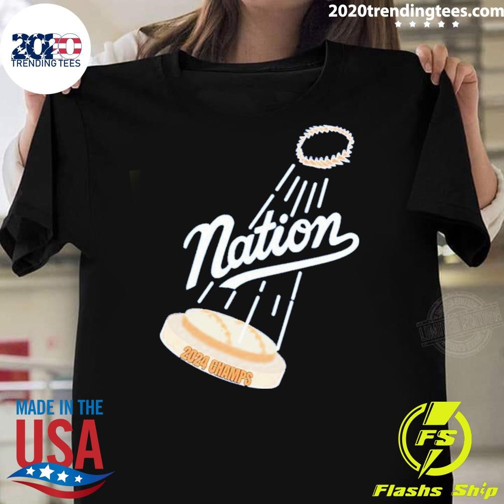 Original Dodgers Nation Of Champs 2024 T-shirt