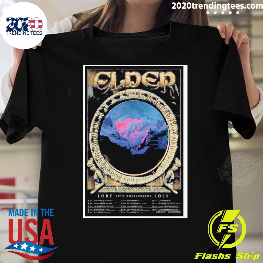 Original Elder Lore 10th Anniversary 2025 T-shirt