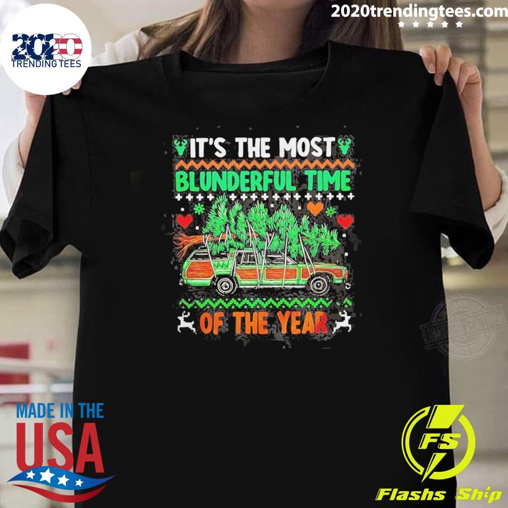 Original It’s The Most Blunderful Time Of The Year Christmas 2024 T-shirt