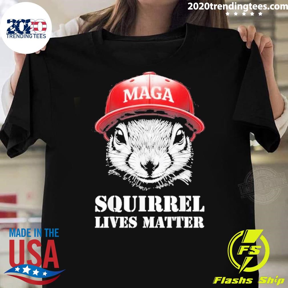 Original Justice For Peanut The Squirrel Lives Matter Vote Trump Maga 2024 T-Shirt