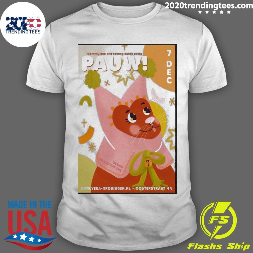 Original Pauw! Dec 7 2024 Groningen Netherlands Poster 2024 T-shirt