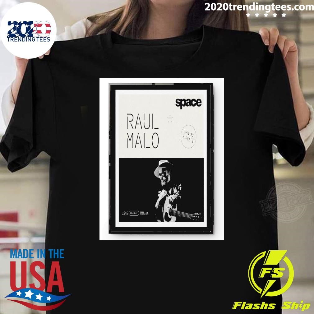 Original Raul Malo In Evanston IL Jan 31-Feb 1 2025 T-shirt